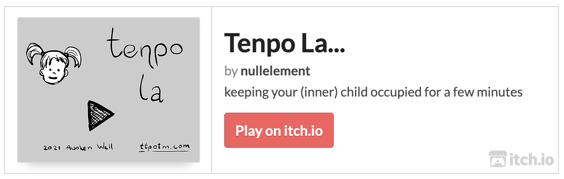 Play Tenpo La game on Itch.io